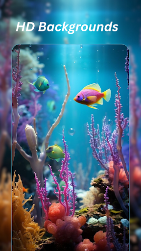 3D Aquarium Wallpapers Screen 2