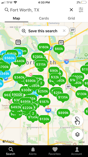 Android application L&H Real Estate Team screenshort