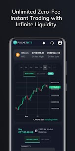 PocketBits  0% Fee Bitcoin  Crypto Trading India Mod Apk 3