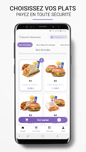 Android application Naandi's screenshort