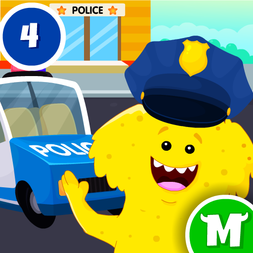 My Monster Town - Police Station Games for Kids