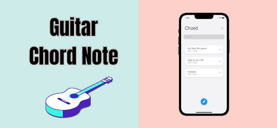 Guitar Chord & Lyrics Note App