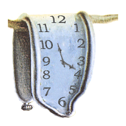 Icon image Melting Clock by Salvador Dali