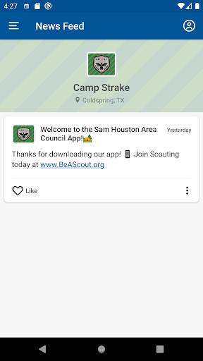 Sam Houston Area Council - BSA Screen 2