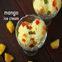 Mango ice cream - Mango ice cream recipe