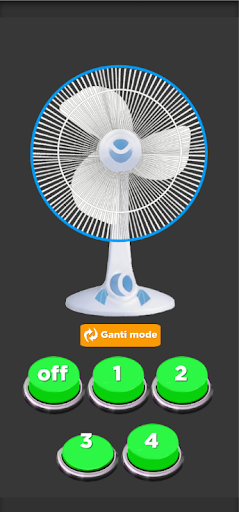 Android application Electric Fan simulator fan wit screenshort