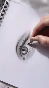 Vẽ Đôi Mắt Thực Tế