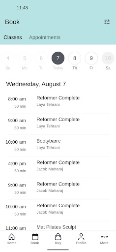 Endless Lifestyle Pilates Screen 2