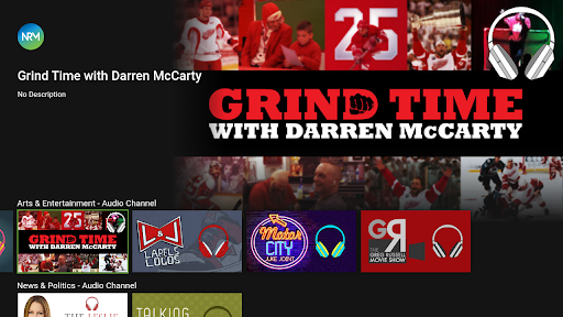Android application NRM StreamcastTV screenshort