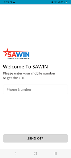 Android application SAWIN-MobileTech screenshort