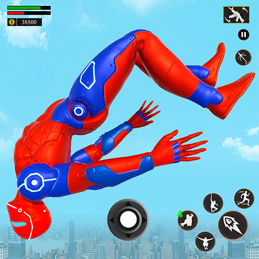 Flying Superhero: Spider Games