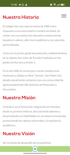 Colegio San Luis Torreón Screen 2