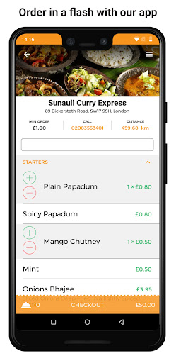 Sunauli Curry Express Screen 2