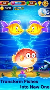 Merge Fish Evolution Games Screenshot