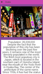 Densely populated cities