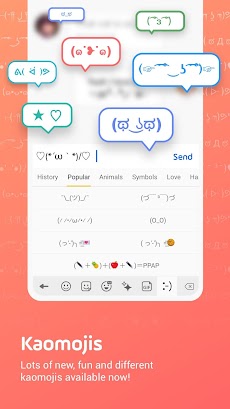 Facemoji Emoji Keyboard Liteのおすすめ画像5