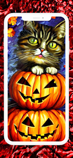 Halloween Skull Wallpaper HD Screen 3