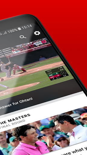 Screenshot of ESPN