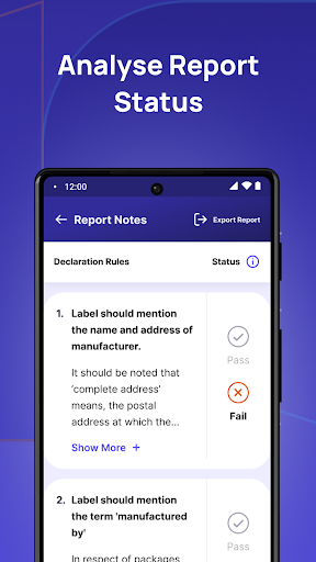 Android application Snowfig LM screenshort