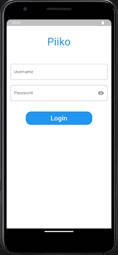 Android application Piiko screenshort