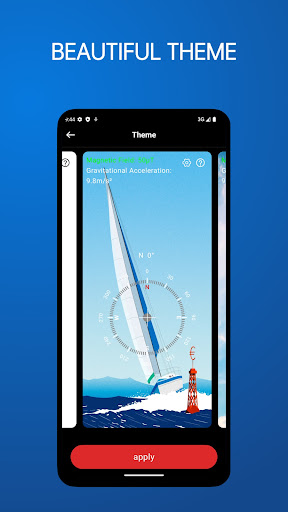 Digital Compass－smart compass Screen 2