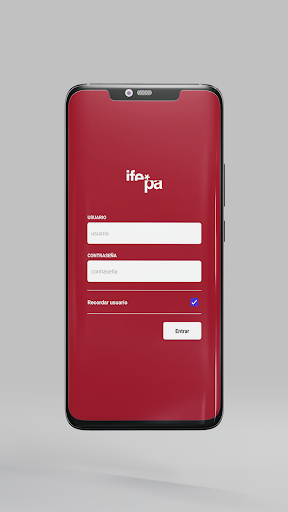 Android application Ifepa check-in screenshort