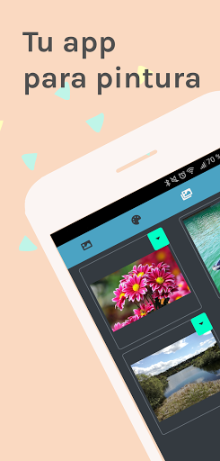 Android application Colores y pinturas screenshort
