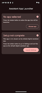 Assistant App Launcher