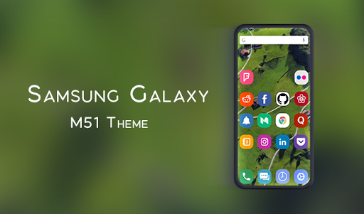 Theme for Galaxy M51 Screen 2