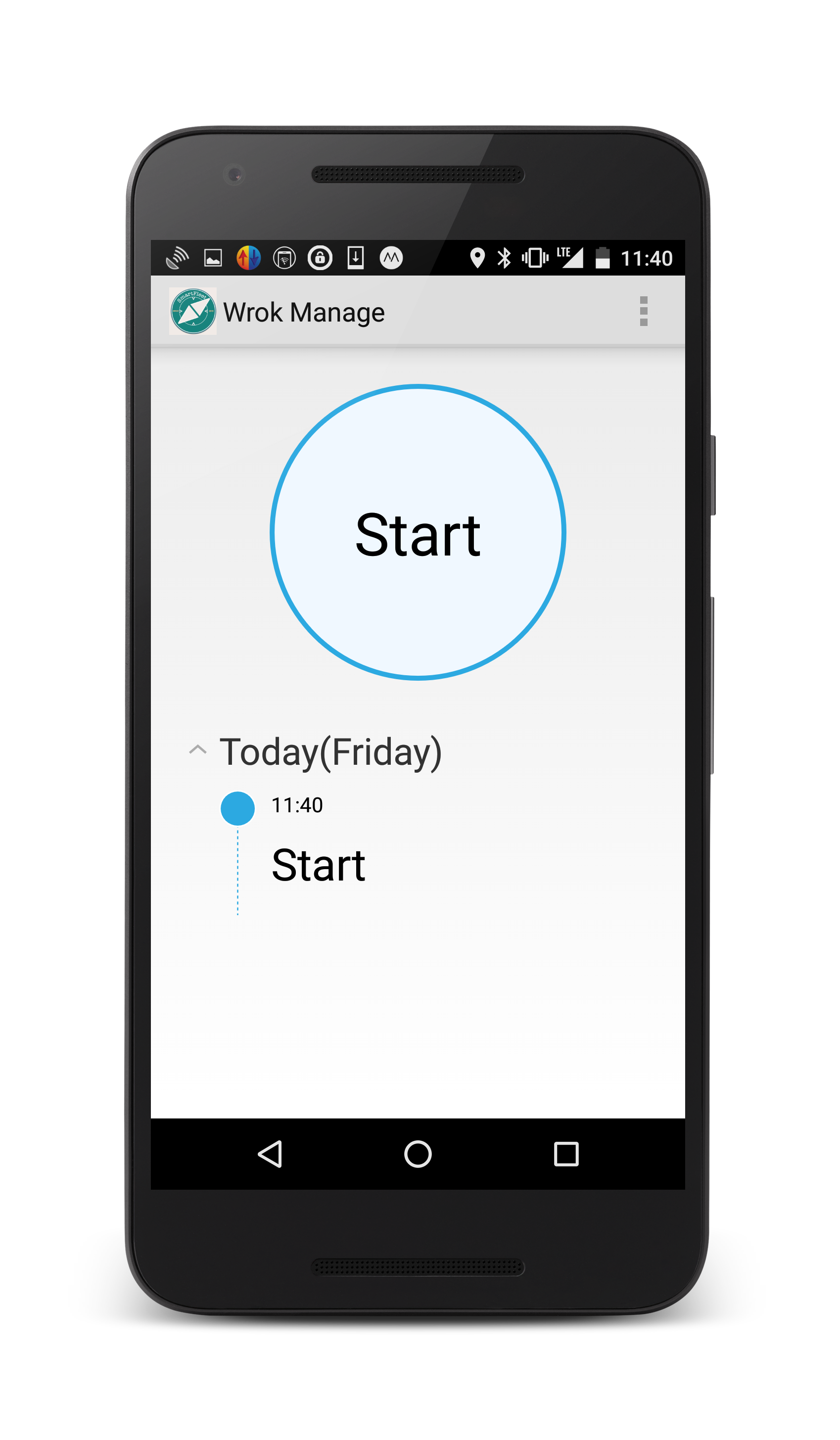 Android application SmartFleetNX screenshort