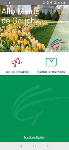 Android application Gauchy screenshort