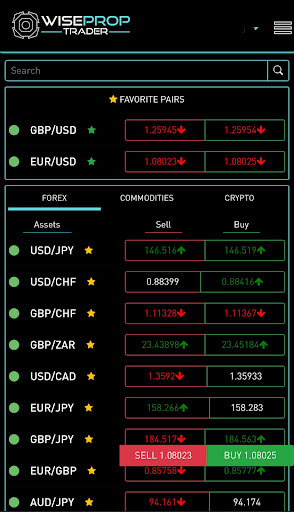 WiseProp Trader Screen 3