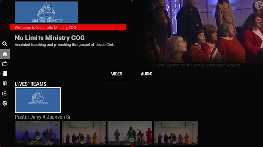 No Limits Ministry Network Screen 2