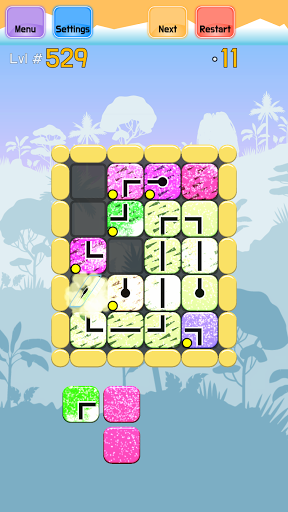 Wedge Lines Puzzle - Connect T