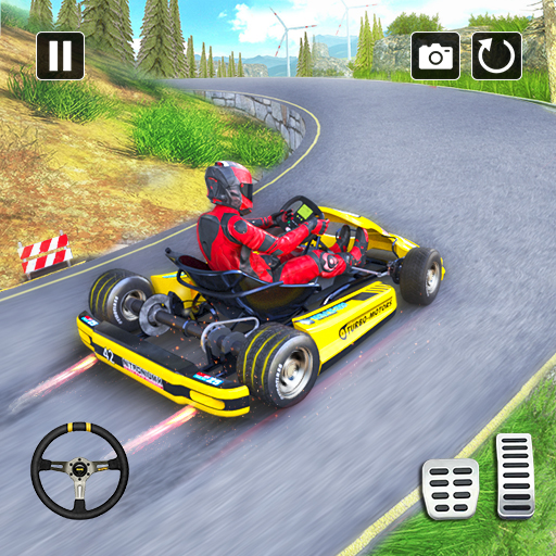 Go Kart Racing Games Offline Logo