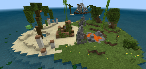 Maps for Minecraft PE: skyblock survival 1.3.4 screenshots 4