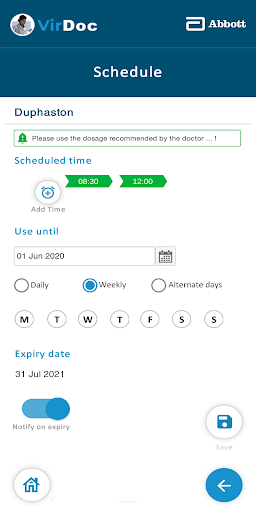 VirDoc Screen 3