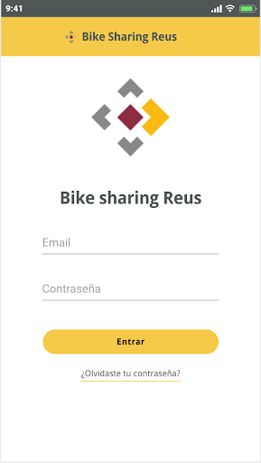 Android application Bike Sharing screenshort