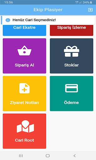 Android application Ekip Termo Plasiyer screenshort