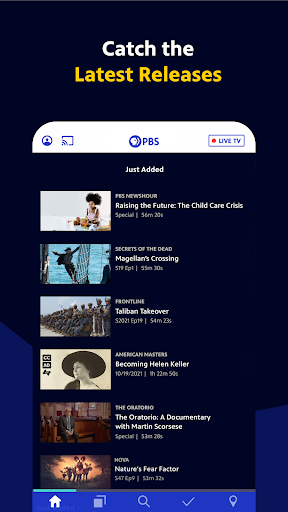 PBS: Watch Live TV Shows screenshot