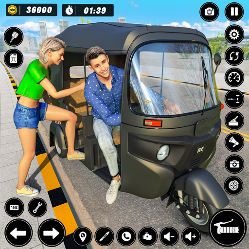 Auto Tuk Tuk Rickshaw Game  Icon