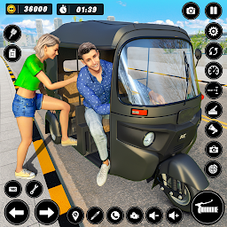 Imagen de ícono de Superhéroe taxi 3D simulador