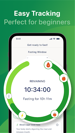 Android application EsFast - Intermittent Fasting screenshort