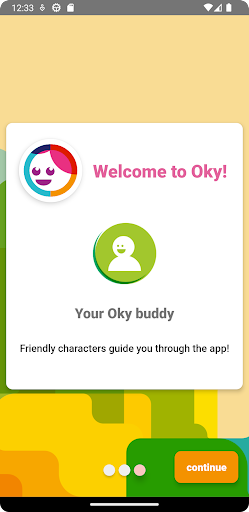 Android application Oky Kenya screenshort