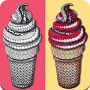 Ice Cream Coloring  Icon