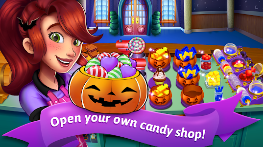 Halloween Candy Shop Food Game