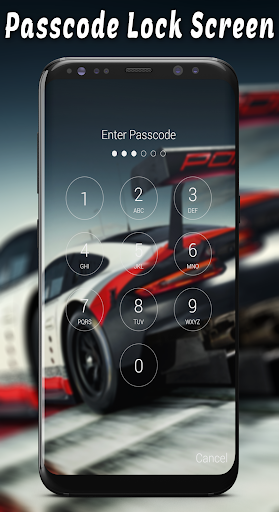 Real Sport Car Lock Screen Screen 2
