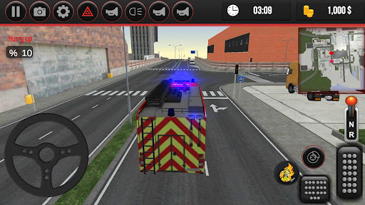 Firefighter Games - Fire Fighting Simulation apkpoly screenshots 7