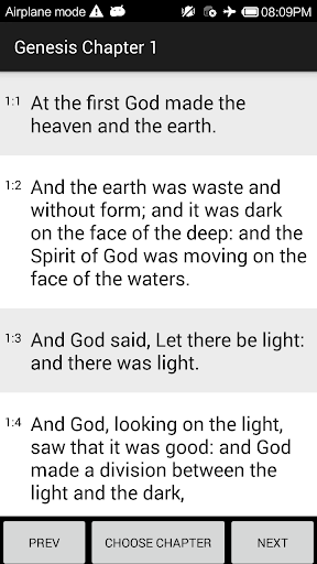Simple Bible - BBE Screen 3