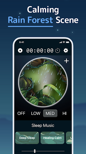 Screenshot of Bedtime Fan White Noise Aid